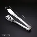304 stainless steel food tongs with 25.3cm length for grilling steaks and fish - 304 Steak Tong [A6 Thickened]