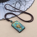 Thai Peace Ganesha Ebony Rope Style
