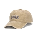Berretto da baseball kaki vintage lavato con ricamo DUKE blu per sport all'aperto - Cachi