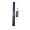 Dual-ended eyelash bond and seal glue applicator brush detail on white background - Black Double-Ended Glue
