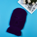 3-Hole Knit / Deep purple