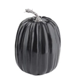 No.1 Large Black Pumpkin with Large Stem