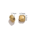 Goldene Kleeblatt-Abstandsperle 6,5mm mit 1,5mm Loch für DIY-Schmuckherstellung - Kleeblatt / Gold