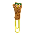 Graffetta creativa a forma di taco con decorazione a cartone animato in PVC morbido - 4112-03 Taco