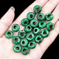 Green malachite pattern large hole beads 6x12mm for DIY jewelry making accessories - 6x12mm Synthetic Malachite (Single)