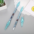Blue creative weapon-shaped gel pen with spear design and detailed bullet tip - Phoenix Spear - Blue / 0.5mm