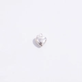 Polierter S925 Sterling Silber 3D Herzanhänger mit Öse für DIY Schmuckherstellung - Typ B: 8*10mm