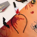 Halloween headband with bloody knife felt decor for spooky costume accessories - Dagger Knife Prop Headband