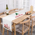 Table Runner 01 (White Gnomes Christmas Tree)