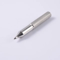 Dermal anchor plaatsingstool van staal met een gekartelde antislip handgreep - Schroefdraad conus