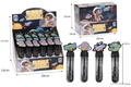 Astronaut themed 24-piece bubble wand set with rocket and planet topper designs - Black Space Bubble Wand (Box of 24)