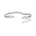 Authentic S925 sterling silver snake chain bracelet with adjustable lobster clasp - 925 Silver / Snake Bone Chain (Requires Clasp)