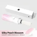 Pink and white gradient 24-rib automatic umbrella set with gift box and matching sleeve - 12 Ribs / Gradient Auto / 24 Ribs 12k Silky Peach Pink Automatic