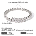 Silver Stainless Steel Style (JDBW2408016-S)