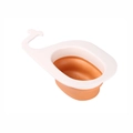 Panier d'égouttage baleine pour évier de cuisine en blanc et orange bicolore - Orange & Blanc