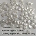 7x10mm pearl white butterfly resin beads with 1.2mm hole for DIY jewelry making - 7*10mm Mini Butterfly