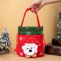 Christmas gift bag with 3D polar bear design and festive red handle for holiday treats - Polar Bear