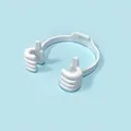 Universal white thumb OK gesture phone holder for smartphones and tablets - Bulk/Loose Packaging / White
