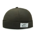 Dark green breathable quick-dry Miki Hat with Narason woven label for men - Adjustable / Army Green