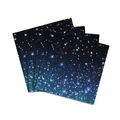 Tovaglia in PE con cielo stellato blu profondo per decorazione festa galassia bimbi - Tovagliolo Cielo Stellato