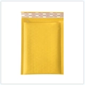 Yellow kraft paper bubble mailer with self-seal adhesive strip on white background - Yellow Blank; 11*13+4 Unit Price. Whole Carton Price: 1400.