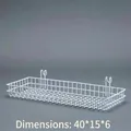 White Dense Mesh Basket