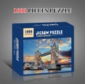 1000-piece London Tower Bridge jigsaw puzzle in premium thickened paper packaging - Tower Bridge