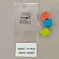 Transparent PP self-sealing bags 10x16cm with suffocation warnings for shipping - 10x16cm