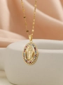Macro shot of Virgin Mary pendant with colorful zircons on beige ceramic and silk fabric - Gold Colorful Zirconia (TP-04034-02)