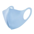 Washable light blue breathable cooling fabric face mask for sun and dust protection - Adult / No Packaging / Blue