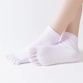 One Size / Five Toe-Solid Light Pink