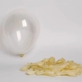 Creamy white macaron latex balloon in 5, 10, and 18 inch sizes for birthday party decor - Special Price Drop - 5-inch Small Balloons (22 Pieces) Transparent Balloons - A Must-have Choice