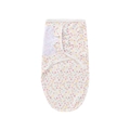 Ensemble lange et bonnet pour nouveau-né blanc avec motifs de poussins et arcs-en-ciel - Couverture Emmaillotage Motif Tournesol Arc-en-ciel