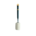 Scovolino in spugna blu scuro con manico lungo e anello giallo per pulizia bottiglie - Blu scuro
