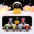 Set de boules de cristal monstres avec 6 modèles réguliers et 1 édition cachée - Série Boule de Cristal Bénédiction du Chat des Tuiles (8W084) / Un au Hasard