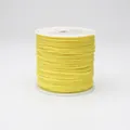 Bright yellow 0.8mm nylon cord for jewelry making on a transparent spool - Color 540 Yellow