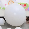 Matte white macaron latex balloons in assorted sizes for wedding and party decoration - Special Price Drop - 18-inch Large Balloons (12 Pieces) Macaron White - A Must-have Choice