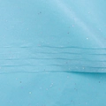 Macro detail of blue tissue paper with iridescent laser glitter for flower wrapping - Glitter Tiffany Blue