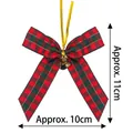 Style 2 11x10cm Red Green Plaid