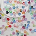 7x12mm colorful lily of the valley glass beads in various macabre colors for DIY jewelry - 32# Mixed Color (7x12mm)