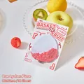 Note adesive a forma di litchi 80x80mm 30 fogli per journaling e scrapbooking - Fetta di Litchi