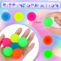 Set of 25mm colorful frosted bouncy balls in assorted neon shades for vending machines - 25mm / Single Color Frosted Bouncy Ball
