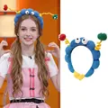 Blue Plush Cute Funny Style / 5# Headband - Blue Cartoon