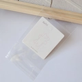 Niedliche Bären-Schmuckverpackung aus Karton mit transparentem Beutel für Haarklammern - Nur Beutel Klein-8*15cm / 1 Stück
