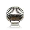 Antique silver shell charm bead for bracelets made of high-quality alloy metal - 1pc Ocean Shell Bead