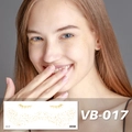 Golden metallic face freckles and eyelash tattoo stickers style VB-017 for party makeup - Eyelashes and Freckles (VB-017)