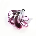 Wind-driven stress relief spinning top in metallic purple and silver finish - Sakura Dual-color (Boxed)