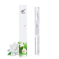 Jasmine Nagelhautöl Stift mit Pinselspitze und eleganter weißer Floral-Verpackung - Jasmin
