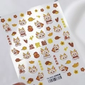 3D cartoon Dragon New Year nail art stickers with red envelopes and festive symbols TS-3433 - Dragon Greets the Spring (TS-3433)