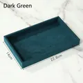 Small Empty Tray Dark Green